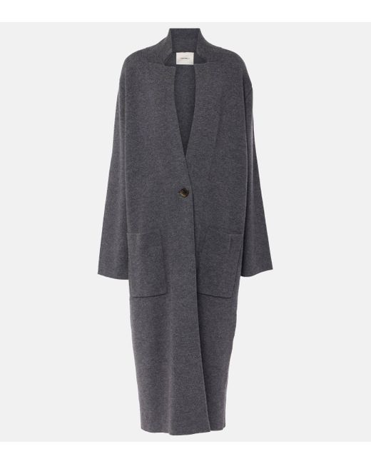 Lisa Yang Blue Amie Cashmere Coat