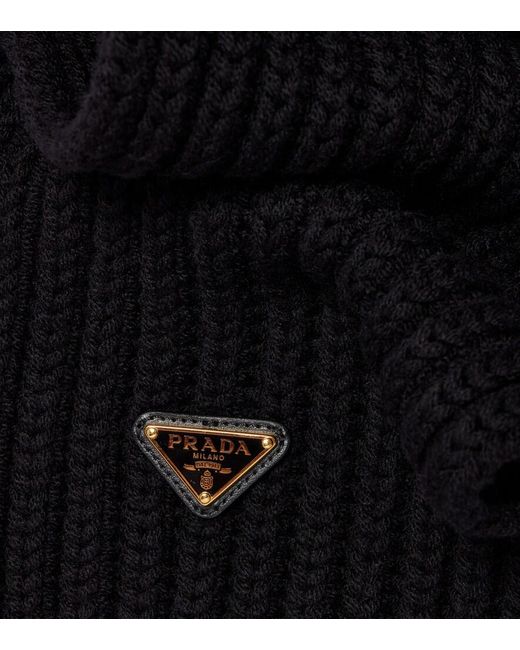 Sciarpa di Prada in Black