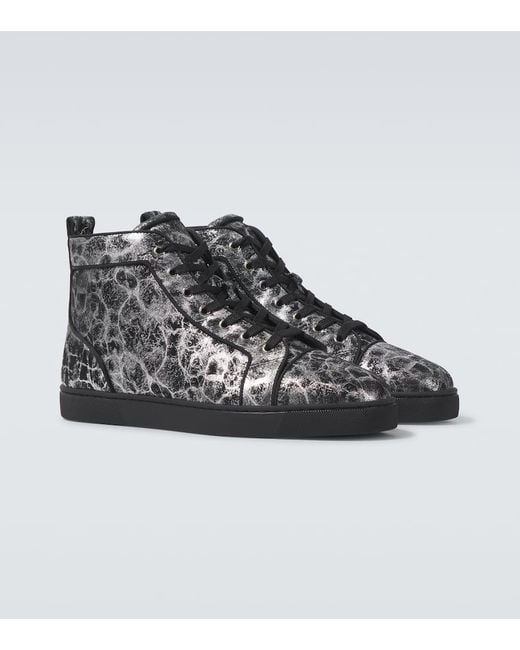 Sneakers Louis di Christian Louboutin in Black da Uomo