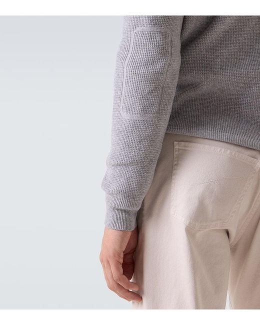 Pullover di Canali in Gray da Uomo