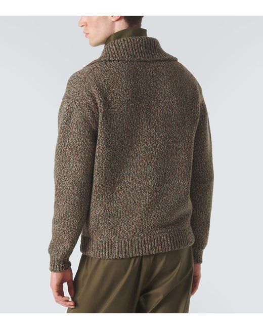 Loro Piana Jacke Aus Kaschmir in Green für Herren