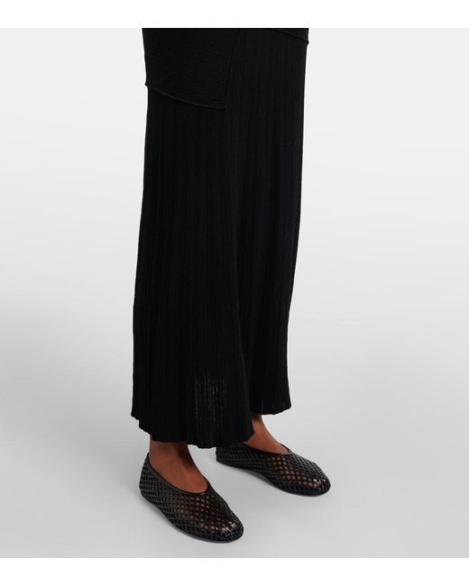 Proenza Schouler Black Federica Maxi Dress