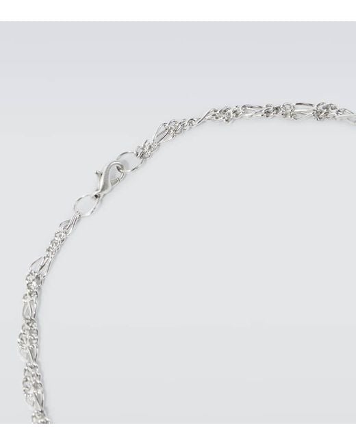 Our Legacy Halskette Barbwire in White für Herren