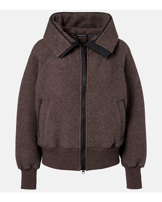 Canada Goose Brown Label Chilliwack Wool-Blend Jacket