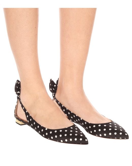 aquazzura deneuve ballet flats