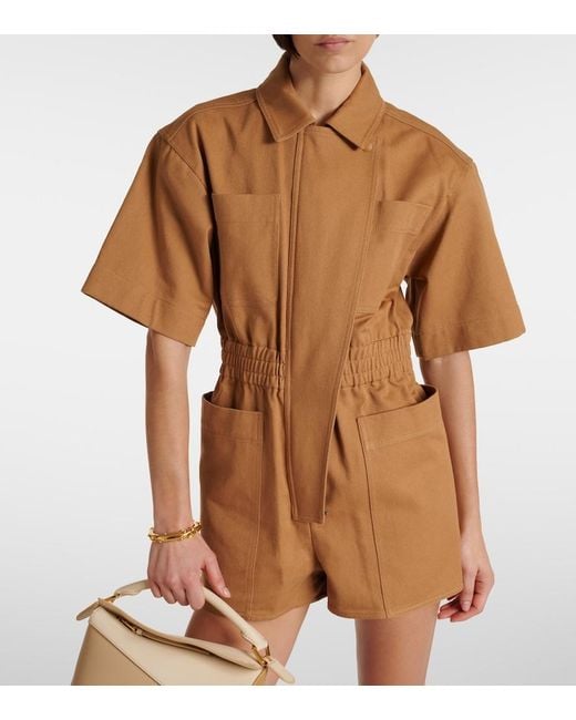 Max Mara Natural Angora Boiler Suit Playsuit