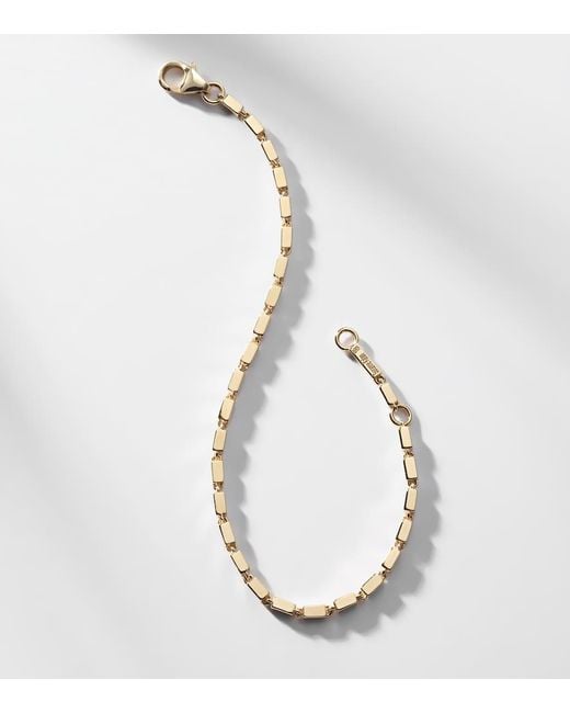 Suzanne Kalan Metallic Block-Chain Medium 18Kt Bracelet