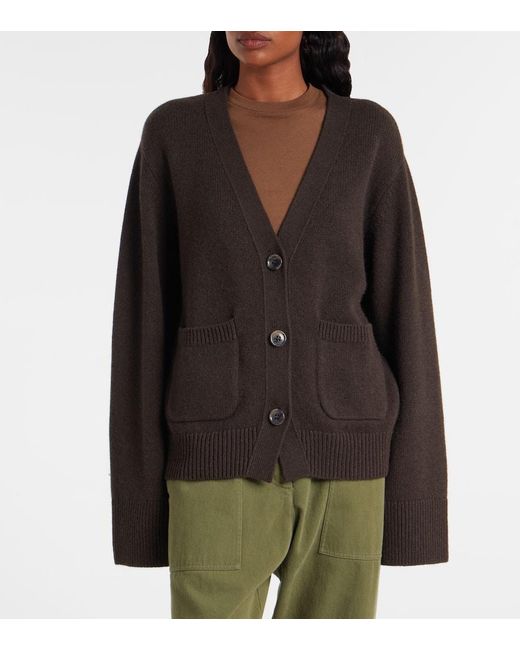 Lisa Yang Black Cardigan Danni Aus Kaschmir