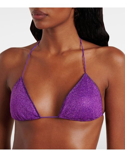 Oseree Purple Glazed Lumiere Bikini