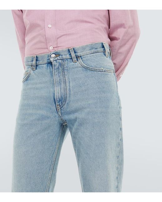The Row Blue Fred Straight Jeans for men