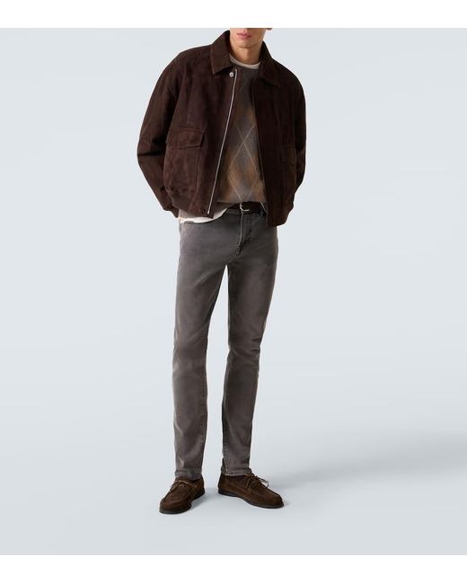 Jeans Slim L'Homme di FRAME in Gray da Uomo