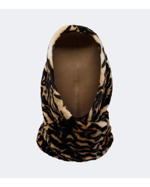 Cappuccio di Nour Hammour in Brown