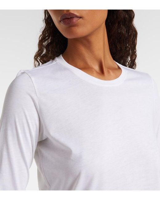 Joseph White Longsleeve Aus Jersey