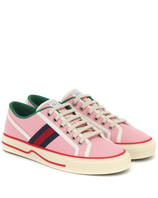 Sneakers Tennis di Gucci in Pink