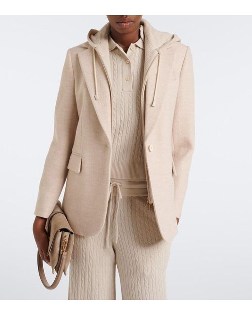 Eleventy Natural Wool Jacket