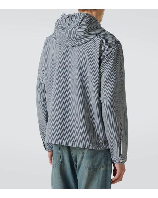 RRL Hemdjacke Aus Baumwolle in Gray für Herren