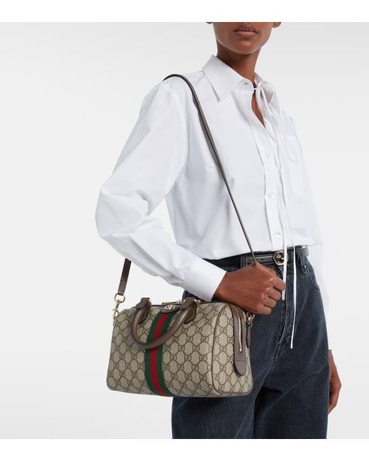 Gucci Metallic Ophidia Medium Gg Tote Bag