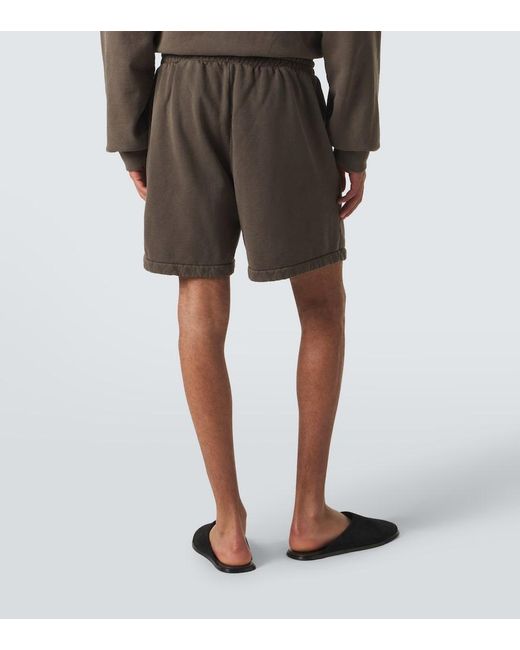 Fear Of God Gray Cotton Jersey Shorts for men