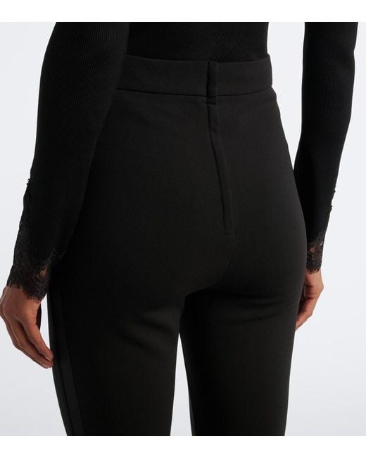 Dolce & Gabbana Black High-Rise Leggings