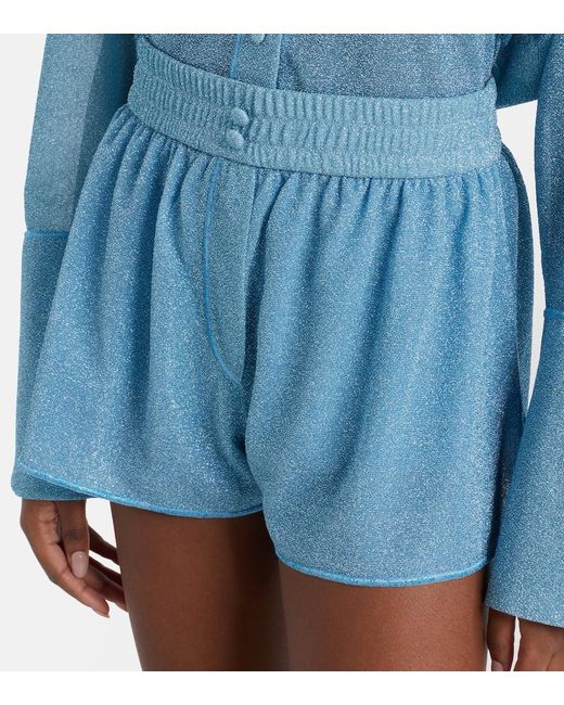 Oseree Blue Lumiere Shorts