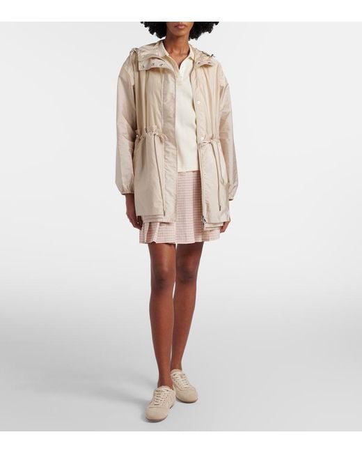 Moncler Natural Weteau Hooded Parka