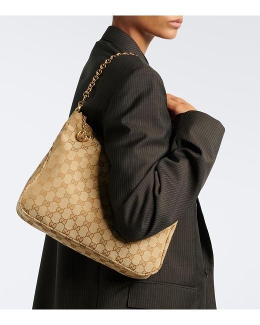Gucci Natural Lady Lunetta Chain Medium Shoulder Bag