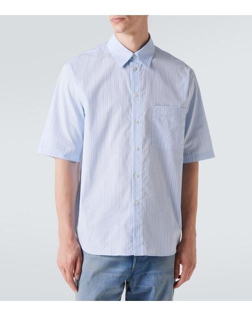 Camicia di Auralee in Blue da Uomo