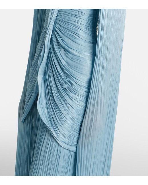 Marmar Halim Blue Robe