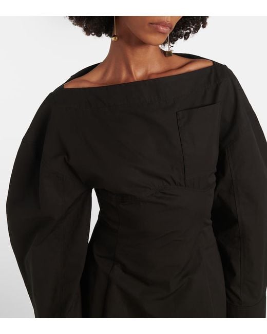 Il Abito Camicia Casaco di Jacquemus in Black