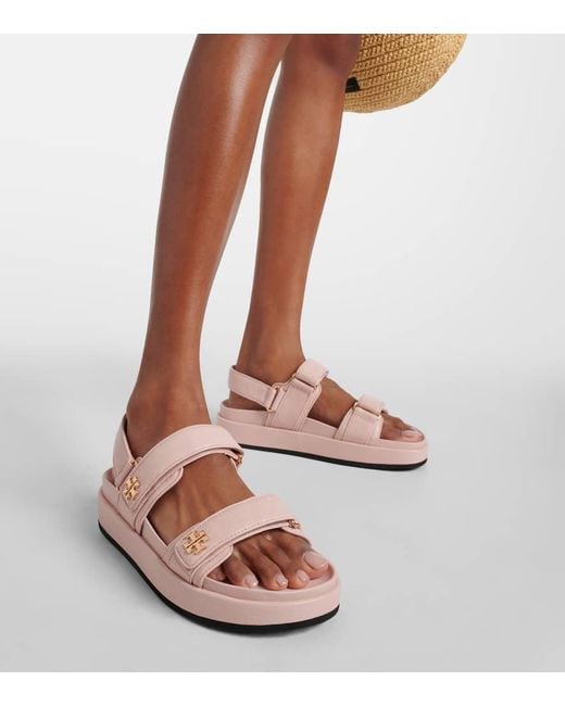 Tory Burch Pink 'kira' Sandals,