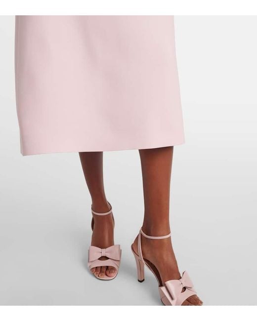 Abito Midi di Valentino in Pink