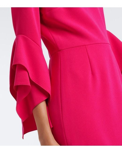 Roksanda Pink Cady Gown
