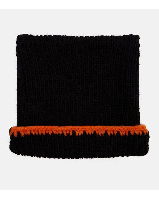 Loewe Black X Louis Wain Muetze Cat Aus Einem Wollgemisch