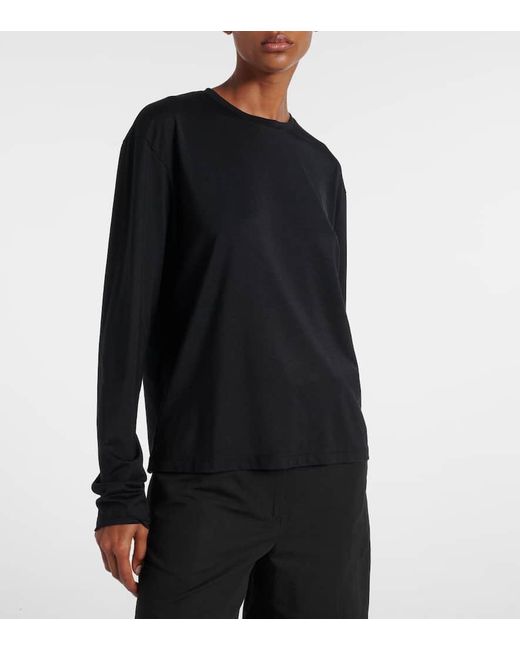 Totême  Blue Longsleeve Aus Jersey