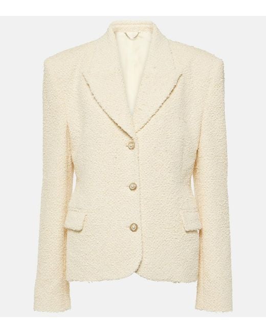 Magda Butrym Natural Boucle Blazer