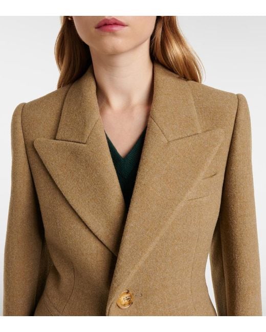Burberry Natural Wool Coat