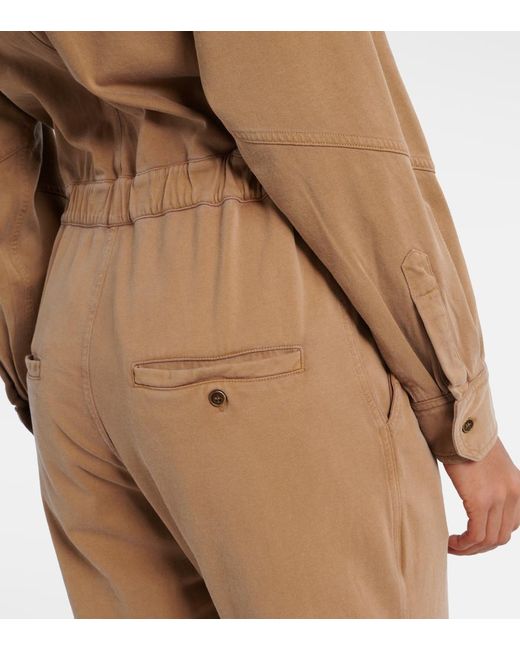 Mono Remady De Jersey De Algodon Isabel Marant de color Natural