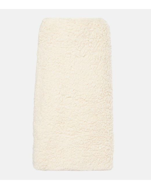 Gonna Midi di Jil Sander in Natural