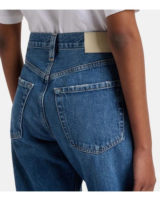 Citizens of Humanity Blue Winslow Mid-Rise Straight Jeans