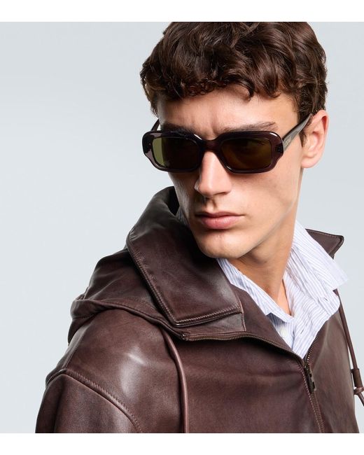Loewe Eckige Sonnenbrille in Brown für Herren