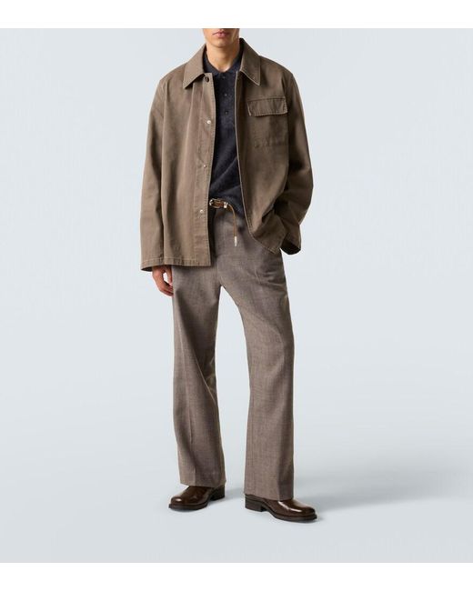 Our Legacy Green Dutch Cotton Twill Jacket for men