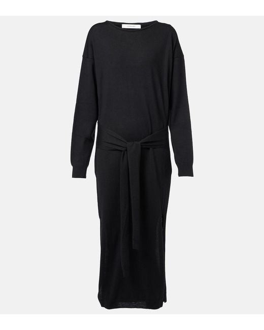 Robe Pull Lemaire en coloris Black
