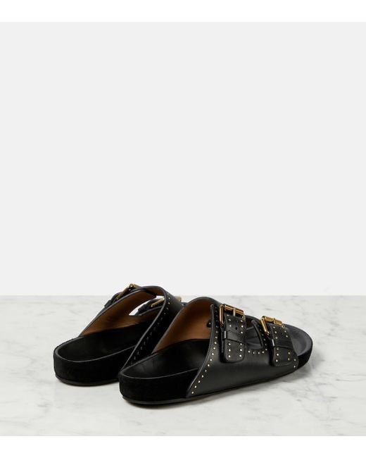 Isabel Marant Black Sandals