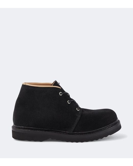Our Legacy Black Chukka Suede Boots for men