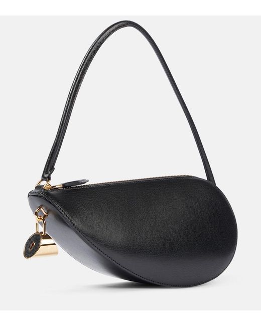 Alaïa Black Shoulder Bag Le Demi-Coeur