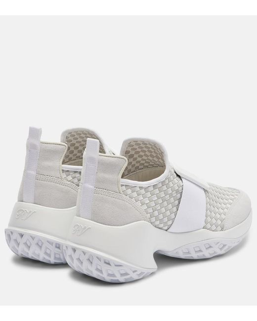 Roger Vivier White Sneakers Viv' Run