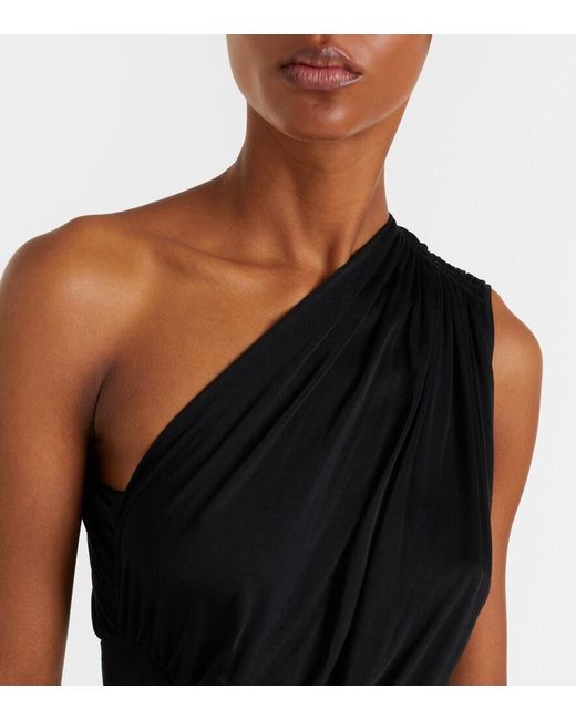 Rick Owens Black Lilies Avra Ruched Gown