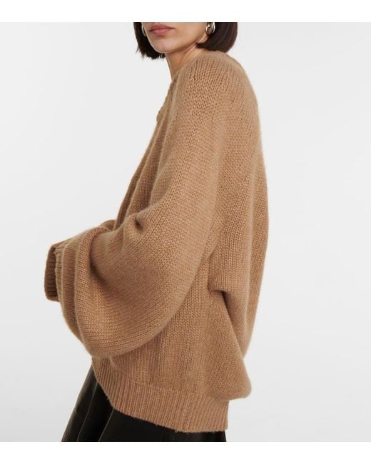 Khaite Brown Pullover Nalani Aus Kaschmir