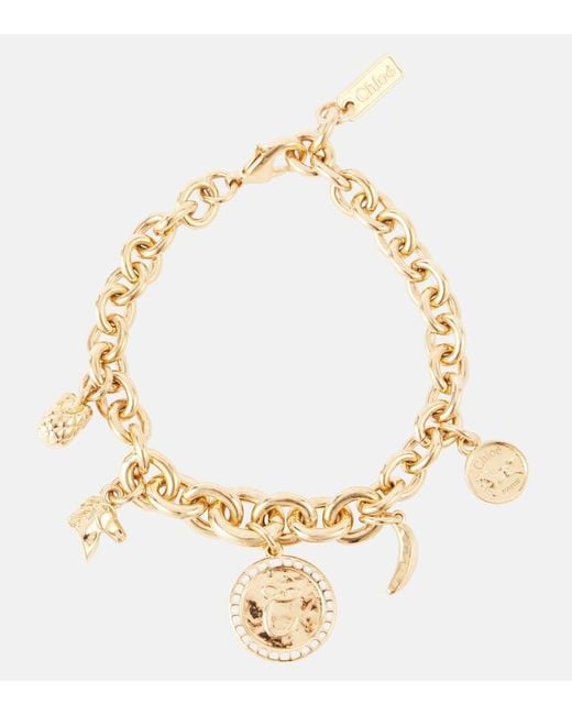 Chloé Metallic Armband Charms
