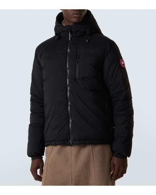 Canada Goose Black Lodge Hoody Down Jacket for men